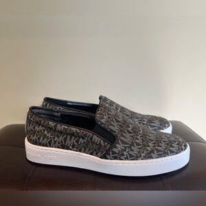 NEW! Michael Kors Keaton Slip-On Logo Sneakers